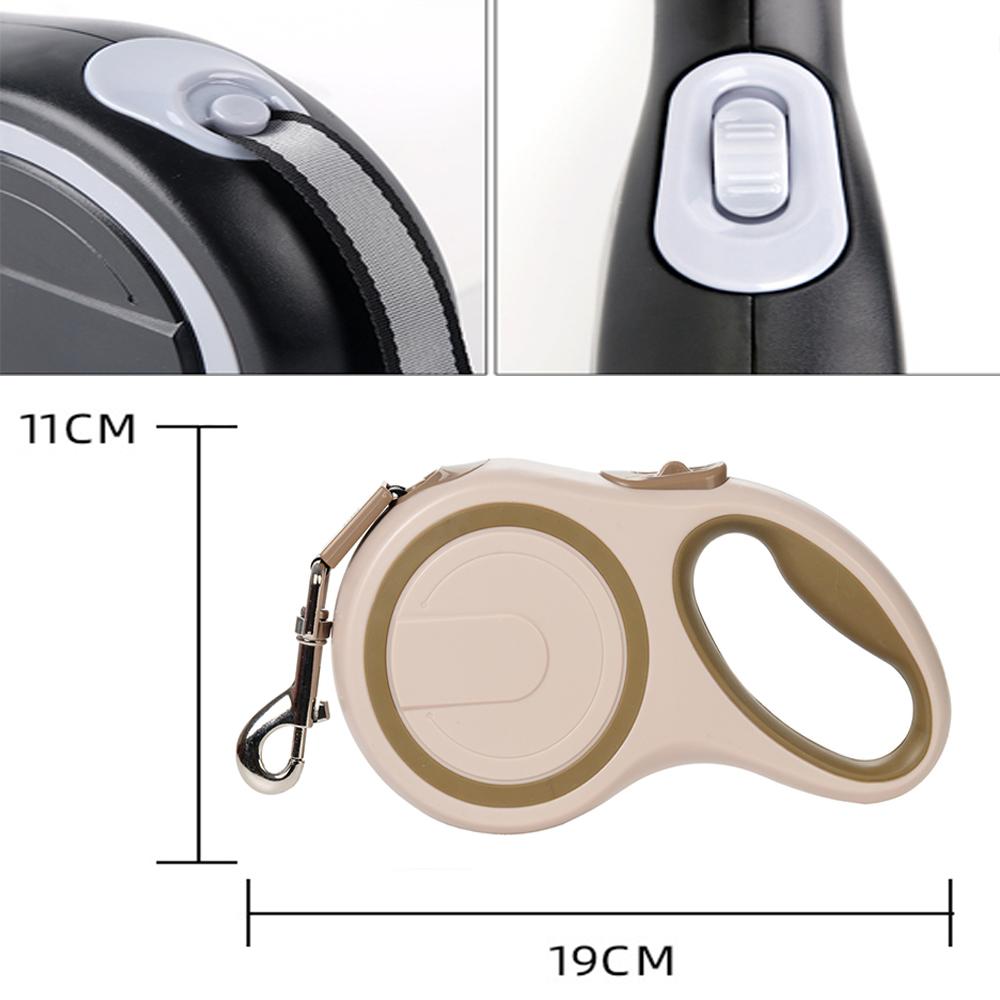 5M/8M Zatahovací vodítko pro velkého psa Automatické Pevné Nylonové lano Barevné Blokování Pro chůzi Turistiku Silné vodítko 50KG Velký mazlíček Příslušenství