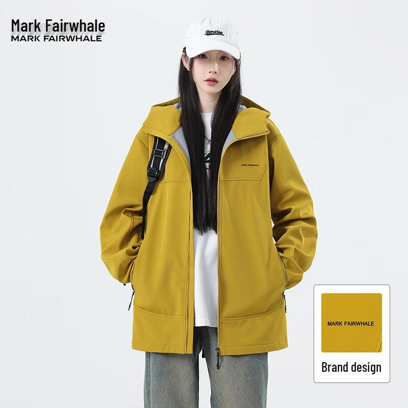 Mark Fairwhale Unisex Outdoor Hooded Softshell Jacket