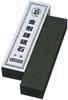 Naniwa Abrasives Sickle Sharpening Squirrel Mark Sickle for Grass Outdoor Coarse Sharpening Stone (NANIWA) C-shaped Stone, Large, II-2100, #120,