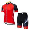 Cycling Suit Short-sleeved Suit Men's Mountain Bike Summer Bicycle Men's Top Strap Shorts