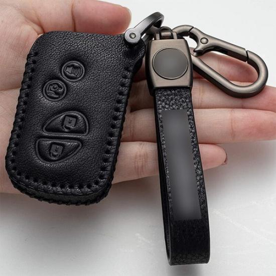 Genuine Leather Car Remote Key Fob Case Cover For Lexus IS ES GS LS CT LX GX RX