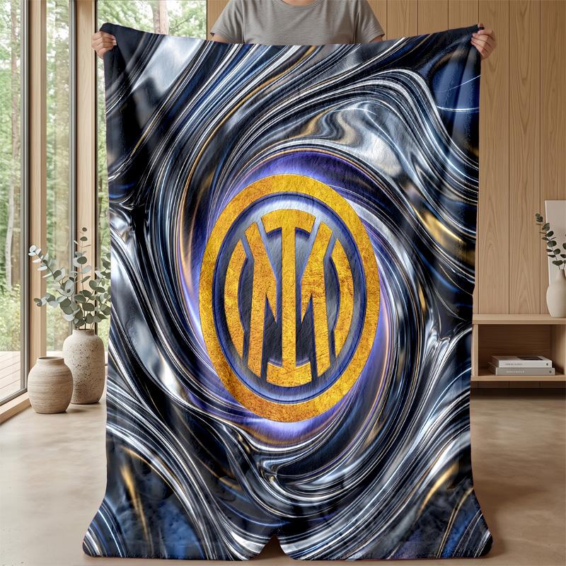 Borussia Dortmund Theme Blanket Soft Flannel Blanket Plush Throw Blanket Cozy Sofa Bed Blanket for Home Decor