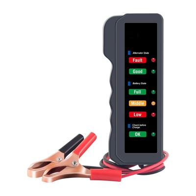 12V Car Battery Tester And Alternator Tester, Automotive Load Tester Indicator, 12 V Auto Check For Automobile