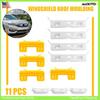 Fit Honda 2003-17 Civic Accord 2007-11 Clips Moulding Windshield Set Roof Repair