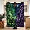 Plants VS Zombies Print Blanket - Soft & Comfortable, for Bedroom, Travel, Sofa, Home Decoration - Birthday Christmas Gift for Friend