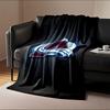 Colorado Avalanche Logo Blanket print blanket soft and cozy perfect for the living room bed sofa or a nap,gift