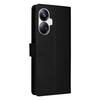 For Realme 10 Pro+ 5G Case PU Leather Phone Cover with Viewing Stand/3 Card Holder