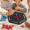 KJ135 Educational Chess Push Ball Game Board Game Toys Two Player Four-in-a-Row Checkers for Children