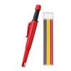 Plastic Woodworking Marker Pen Graphite Leads Deep Hole Pencil  Construction Marking