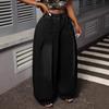 Women's High Waist Wide Leg Jeans with Pockets Multi Washes