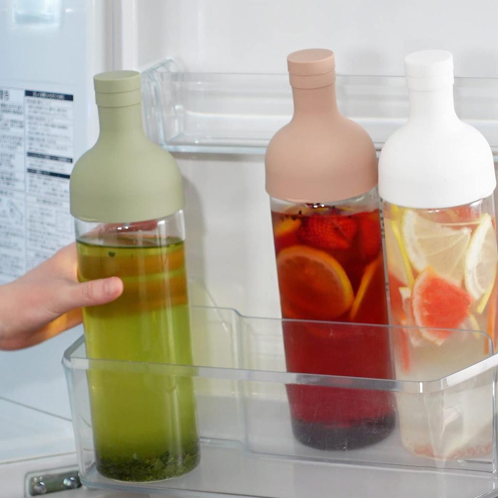 HARIO Filter-in Bottle, 750ml Capacity, White, Made in Japan, FIB-75-W