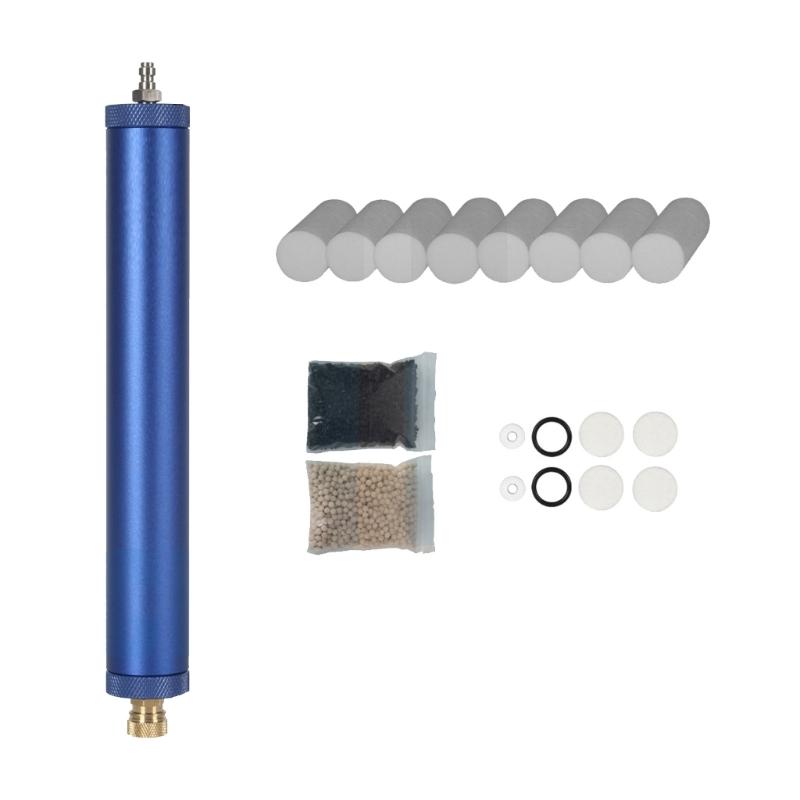 High Capacity Aluminum Oil Water Separator Three Stage Filter Design Low Energy Consumption for Underwater Diving Use
