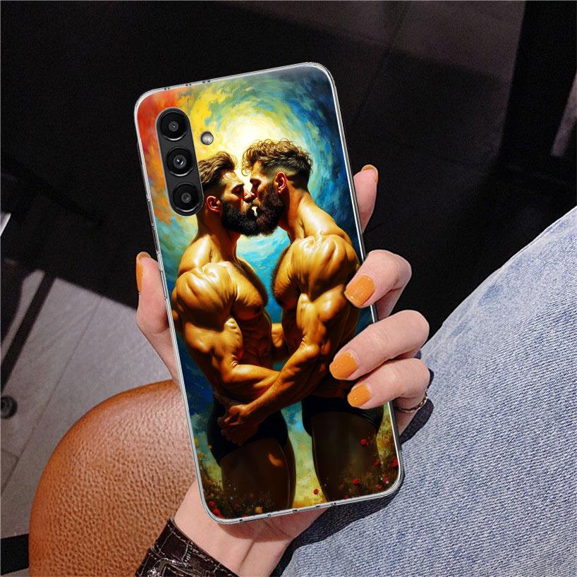 

Sexy Muscle Man Gay Fitness Phnoe Case for Samsung Galaxy A17 A37 A57 A16 A26 A36 A56 A15 A14 A13 A55 A54 A53 A35 A34 A33 A25 A2 Samsung A25