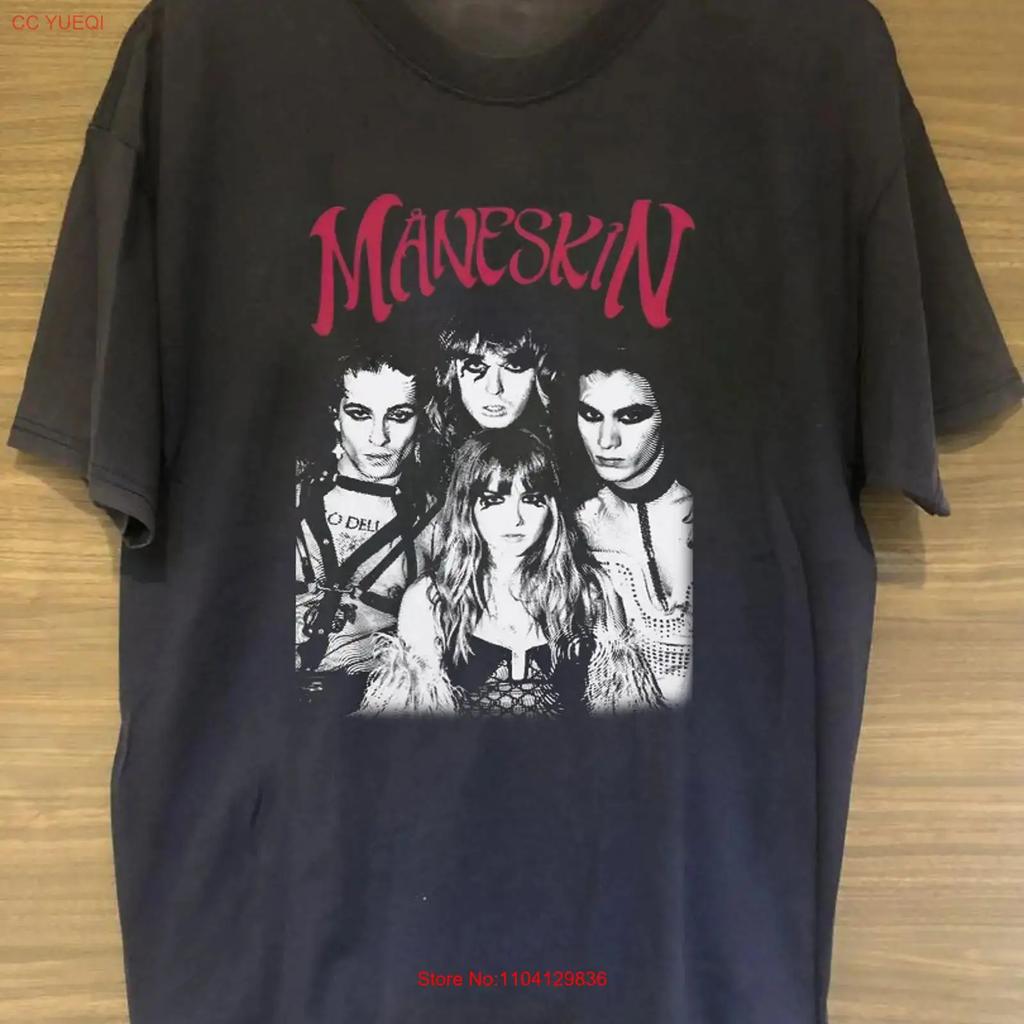 New Hot MNeskin Band Rock Roll T Shirt Cotton Black S 5xl Hk033 Vintage Graphic Slightly Comfortable Streetwear