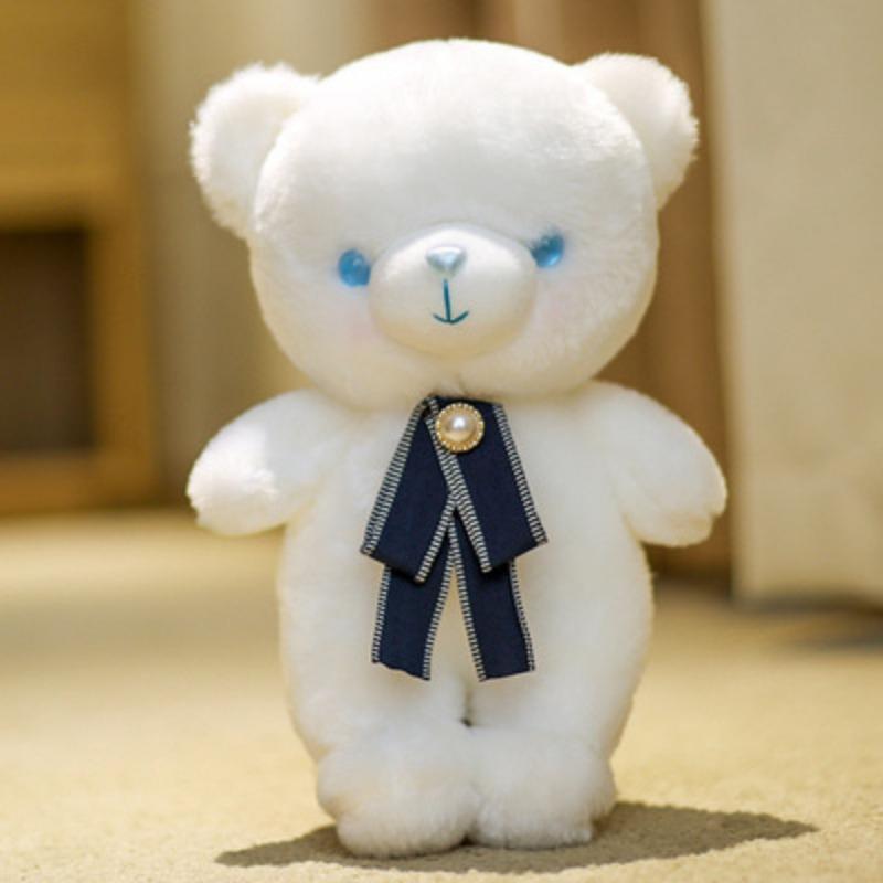 

Teddy Bear Doll Little White Bear Doll Push Doll Plush Toy 520 Valentine s Day Birthday Gift for Women 30cm