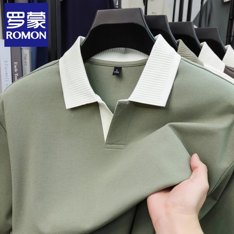 

Luomon Men s Drop Shoulder Seagull Collar Short Sleeve Polo Shirt 4XL