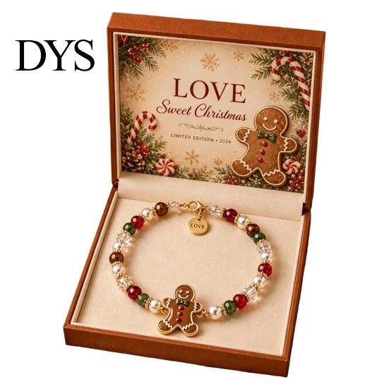 Fine Workmanship Bracelet Christmas Bracelets for Women, Santa Claus Elk Snowman Tree Beaded Bracelet, Holiday Jewelry Gifts Stocking Stuffers, Party