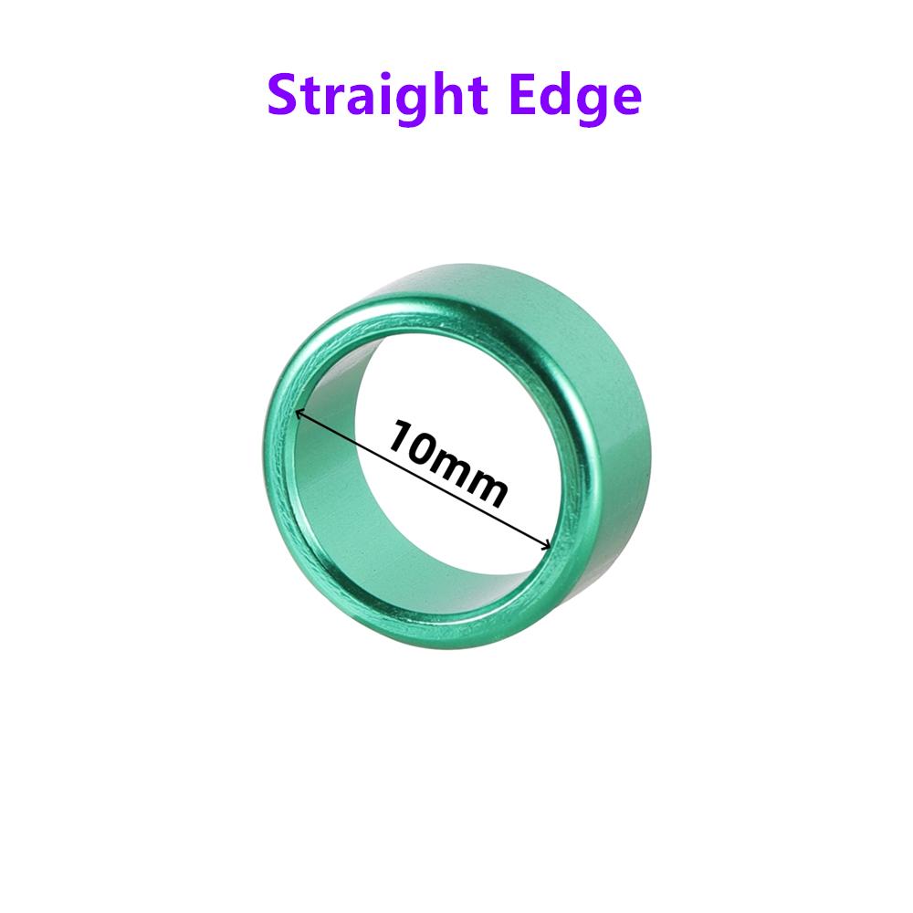 Bird Aluminum Straight/Curl Edge Foot Ring ID8mm ID10mm High 6mm Pigeon Outdoor Flying Training Identification Leg Ring 120Pcs