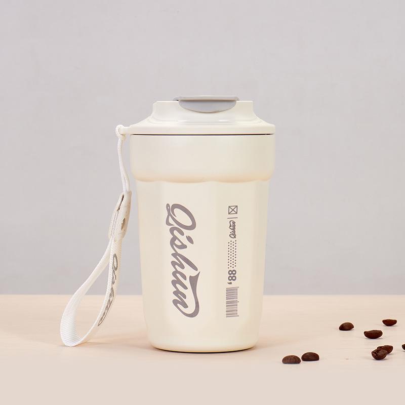 Octagonal 304 Stainless Steel Thermos Mug: Portable Vacuum Coffee Cup