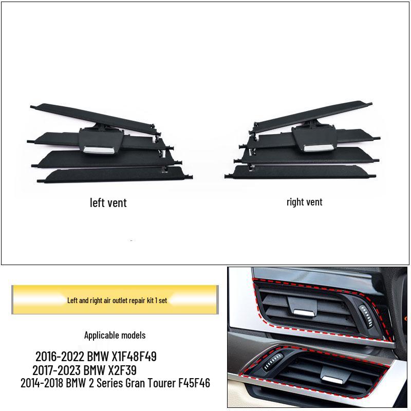 BMW X1/X2 Front Air Vent Grill Repair Kit for 2 Series F39/F49