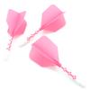 CUESOUL ROST T19 Integrated Shaft Flight Big Wing Light Set of 3 Shape, Green/Blue, Pink+White, (CS-AK576-1L)