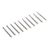 10pcs Spherical Dental Burrs Reduce Injury High Hardness Stainless Steel Dental Handpiece Burrs for