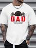 New Unisexs Retro Racing Dad Pit Crew Tshirt Cotton Fathers Day Gift Casual Streetwear 2026 Summer New Fashion Unisexs Tshirt