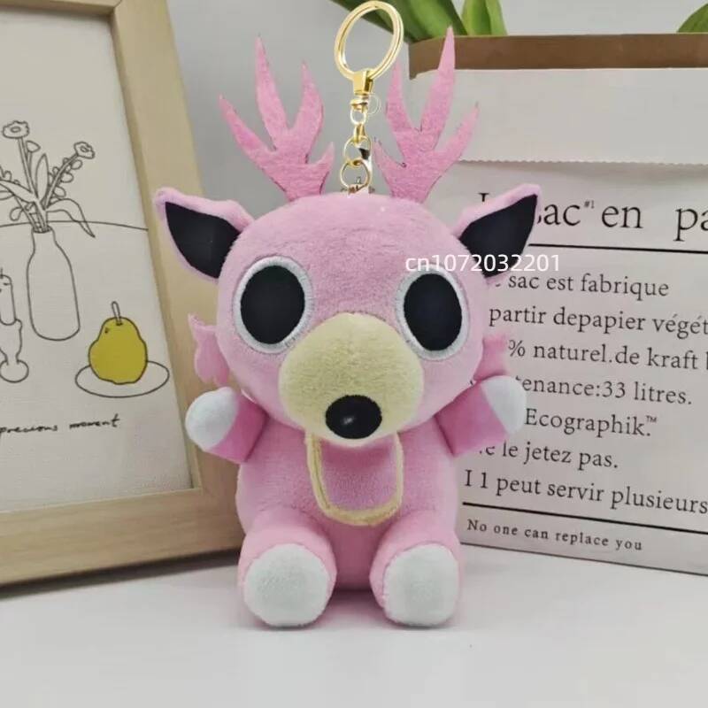 New 99 Nights In The Forest Black Cat Plush Cute Pink Baby Deer Stuffed Doll Funny Blue Owl Red Goat Plush Toy For Kid Gifts