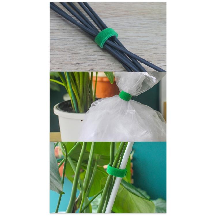 Auto Gripping Plant Ties 2cm Wide Soft Garden Straps Suitable For Vine Support And Cable Management 2cm Gardening Band