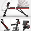 Household Indoor Fitness Equipment Workout Gym Exercise Training Tool Dumbbell Bench Sit Up Stool Fitness Black+Red