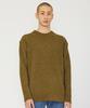 LONGPLAYINGRECORD Velvet Knit Pullover Khaki