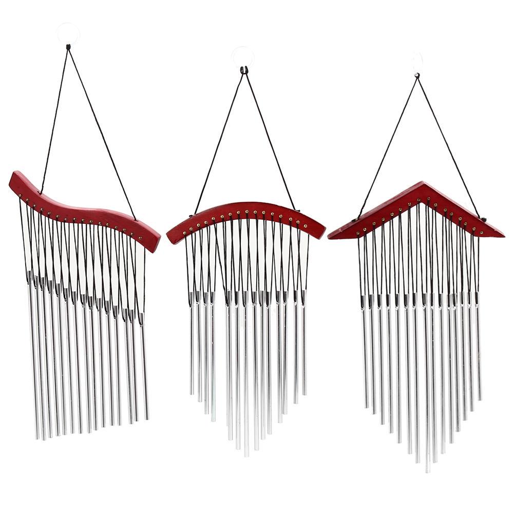 Wind Chimes with 8 Bells Chinese Knot Mascot Luck Outdoor Decor Garden Patio