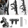 Bicycle Water Bottle Stand Base Converter Silicone Non-slip Straps Mtb Road Bike Bottle Holder Mount Adapter Cycling Accessories