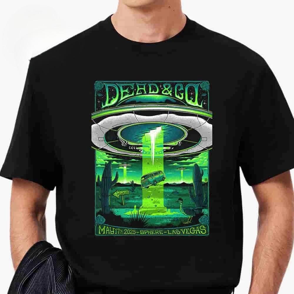 

Dead & Company Event Tee At The S.phere Las Vegas Nevada on May 17th 2026 High-end Luxury Is for Both Men and Women Top 4XL