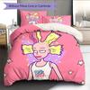 Rugrats Pattern Bedding Quilt Set Home Decoration Gift (1 * Duvet Cover + 2 * Pillowcase Without Core)