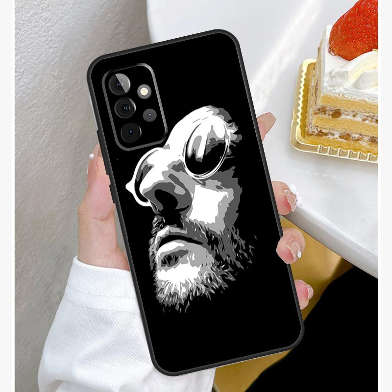 Leon The Professional Case For Samsung Galaxy A54 A34 A14 A15 A35 A55 A52 A32 A12 A51 A71 A33 A23 A13 A53 Coque