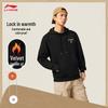 Li-Ning Men's Fleece-Lined Hooded Sweatshirt AWDVA43
