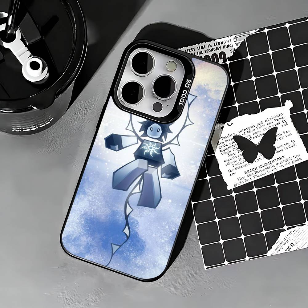 Horror Game T-TwoTime F-Forsaken Phone Case For iPhone 17,16,15,14,13,12,11 Plus,Pro Max,XS,Colored silver phone case