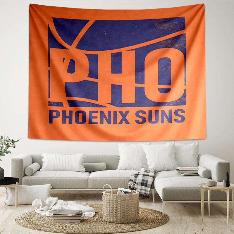 Phoenix Basketball Team Quick-Dry Tapestry Hanging for Bedroom,Livingroom, Playroom,Decor Art Room Wall Tapestry Holiday and Birthday Gifts