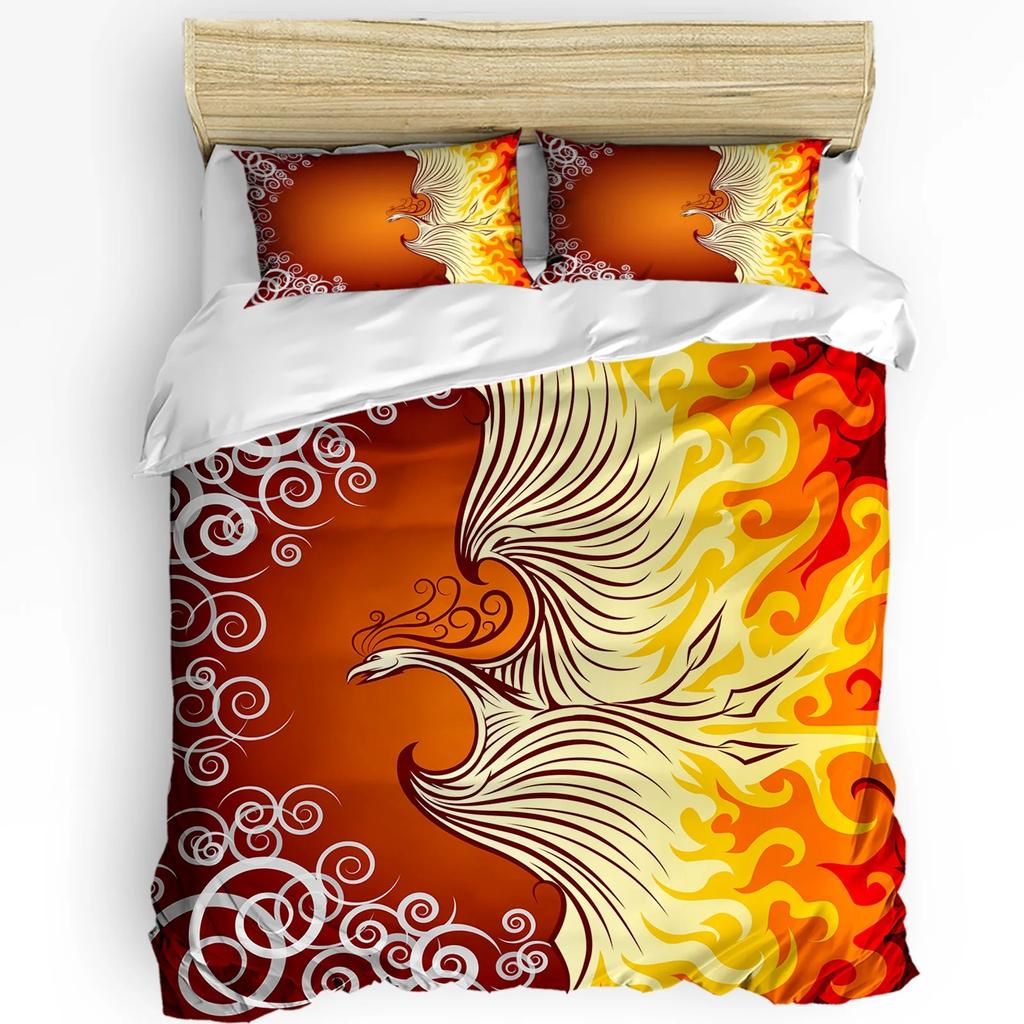 Firefighter Tool Flame Duvet Cover Bed Bedding Collection For Double Home Textile Quilt Cover Pillowcases Bedroom Bedding Collection No Linen