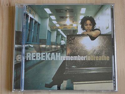 CD REBEKAH - Remember To Breathe  AMCY2580 EastWest Japan 1998 Japan ObiSoul/Funk Used