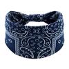 Bohemian Wide Cotton Stretch Headbands Elastic Women Headwrap New Striped Fabric Headband