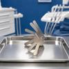 7 Blades Stainless Steel Dental Feeler Gauge Metric Scale Gap Ruler
