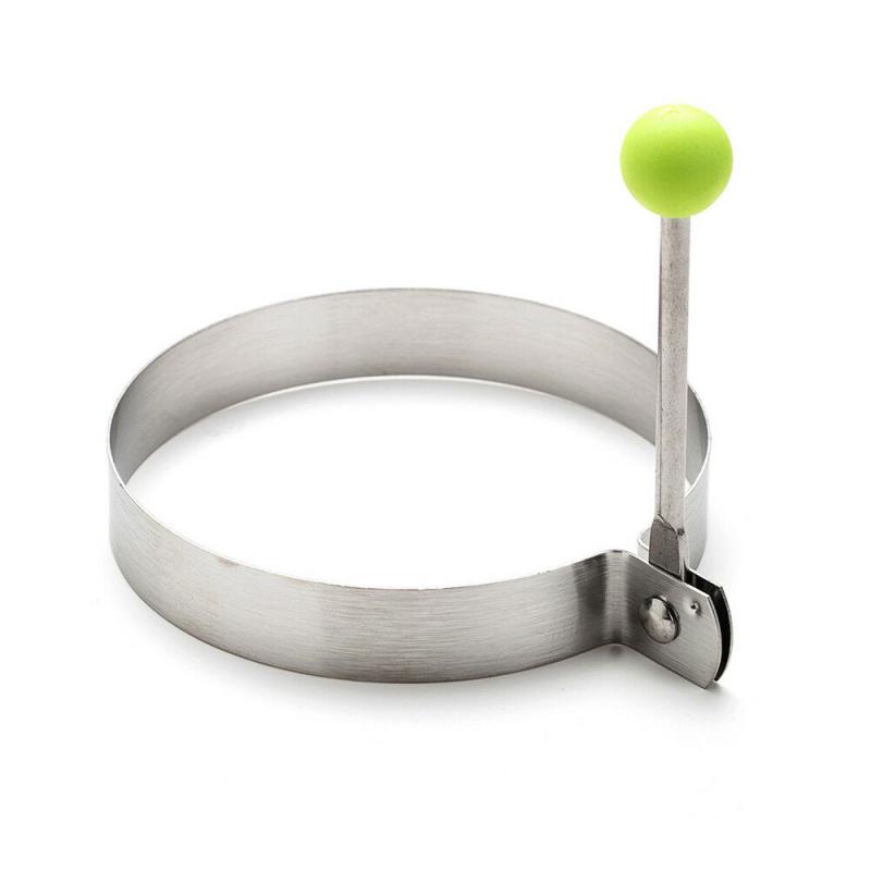 1/2/3PCS Stainless Steel Egg Frying Mold Pancake Egg Frying Ring Circle Round Cooking Tool Kitchen Tools Baking Accessories