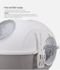 Carver Fully Enclosed Top-Entry Space Capsule Cat Litter Box - Splash-Proof, Extra-Large 