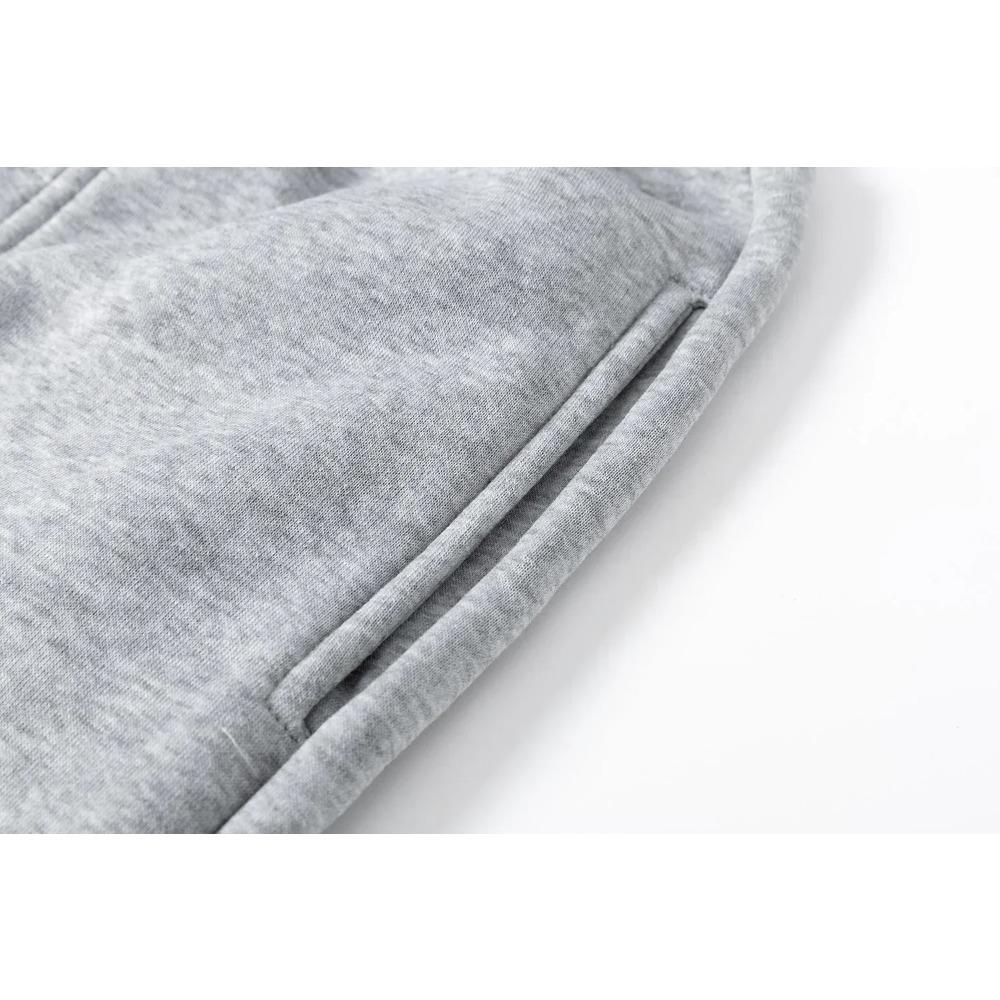 Mens Soft Comfortable Boston Print Hooded Sweatshirt Sweatpants Set Eco-friendly Thin Velvet Warm Autumn Winter Hoodies