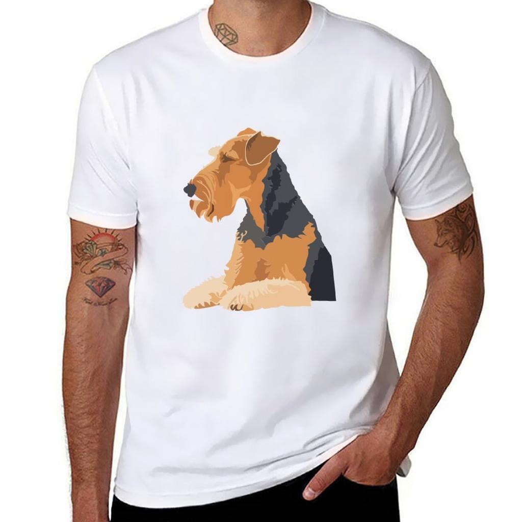 Airedale Terrier TShirt Festival Short Sleeve TShirt