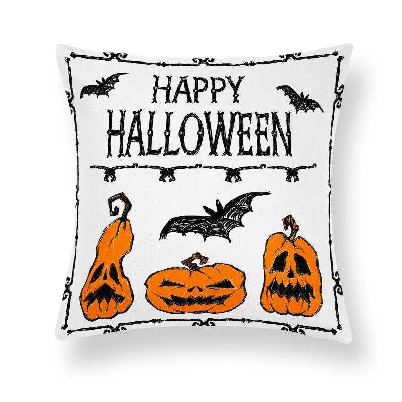 Halloween Thema Kissenbezug Auto Büro Wohnzimmer Sofa Halloween Kürbis Laterne Dekoration Kissenbezug