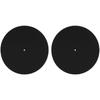 Bewinner1 2 Pcs Record Protective Mat, 12 Inch Anti-Slip Anti-Static Vinyl Record Mat Felt Material, Turntable Home Disc Protective Non-Slip Mat