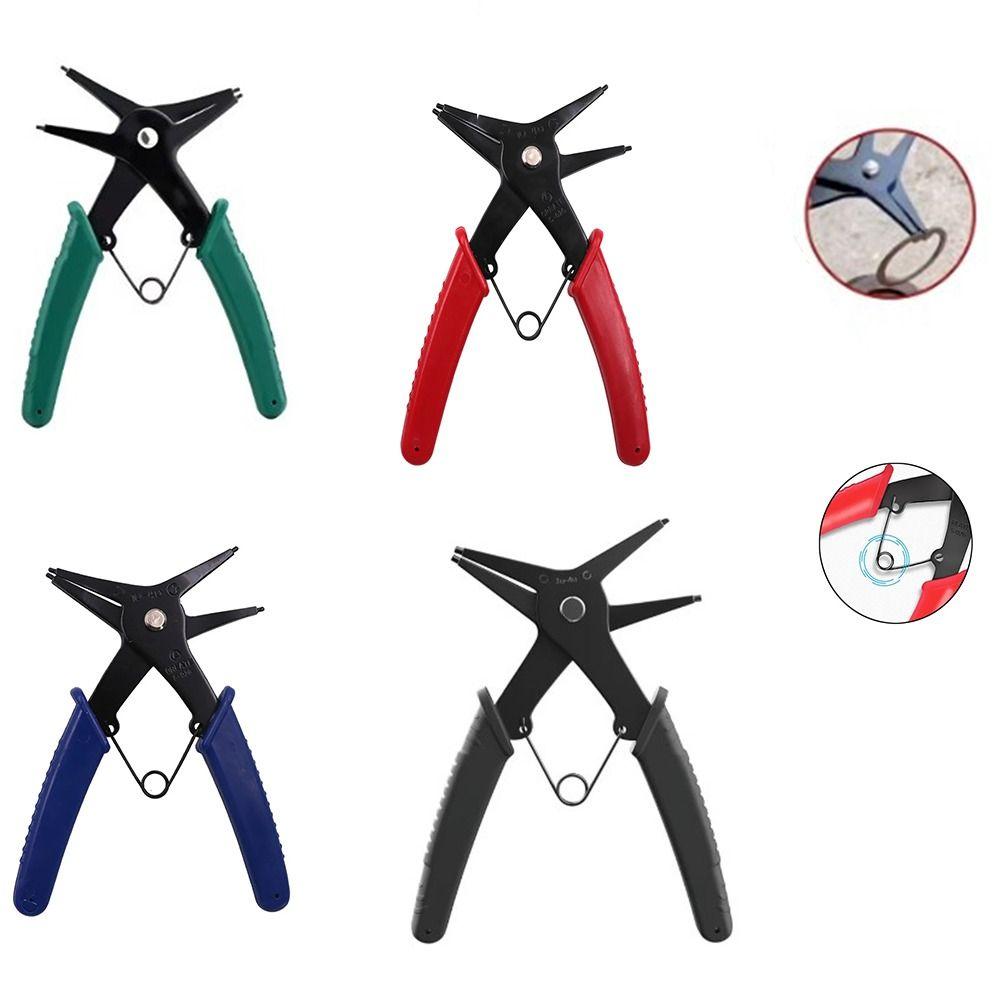 

Внутренние и внешние щипцы для стопорных колец Универсальные 4-х сторонние щипцы для стопорных колец Инструмент для ремонта оборудования